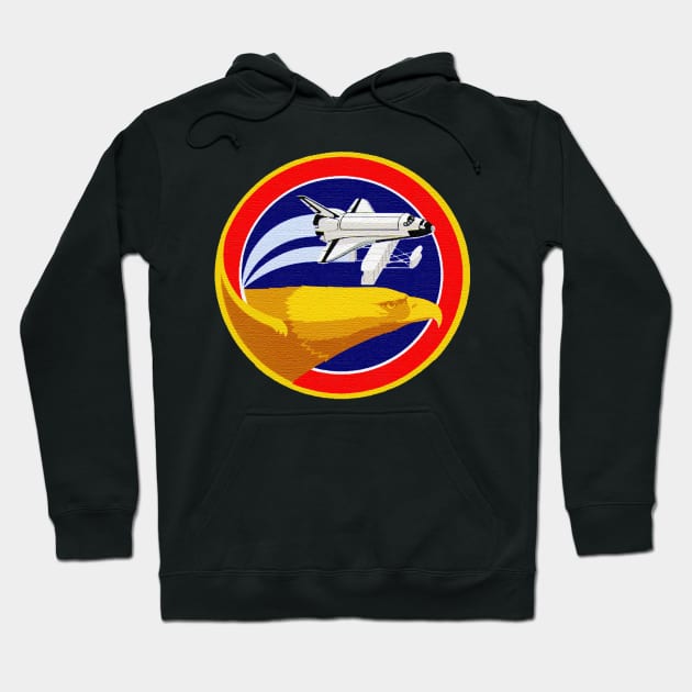 Black Panther Art - NASA Space Badge 116 Hoodie by The Black Panther